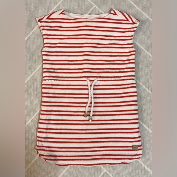 Carrement Beau striped summer dress girl's size 2 - Picture 1 of 7
